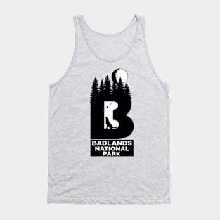 Badlands National Park South Dakota Laptop Bumper Tank Top